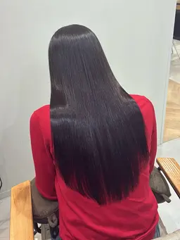 カット+縮毛矯正✨+超音波トリートメント【うねりが気になってきた貴方に!扱いやすい髪へ✨】