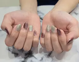 ★マグネットネイル★オフなし★10種類★