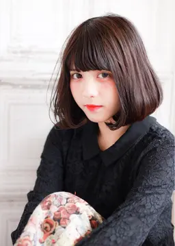 カット & 黒染め落とし＆ カラー & トリートメント