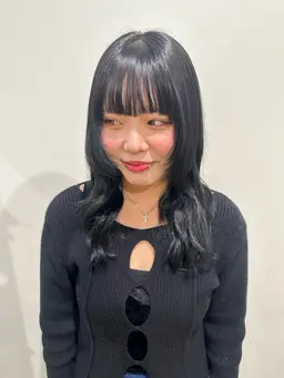 【🎓ミニモ学割🎓就活・実習向け】ナチュラルブラックカラー◼️🐈⬛