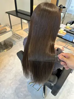 🤍【ダメージレスケアカラー】🤍+保湿トリートメント🤍