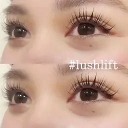 💛パリジェンヌラッシュリフト💛すぐ予約OK！根元から80°の立ち上げでメイクも楽に‪‪❤︎‬上のみ