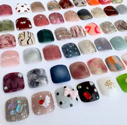 1本アート フット定額デザイン🌈(50個から)