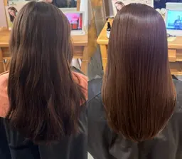 酸性ストレート＋トリートメント