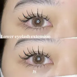 下エクステ 40本