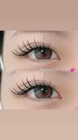 🩵🎶【フラットラッシュ最低保証140本モデルさん募集】⚠️付け足し不可/オフ不可