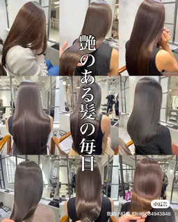 新生活に向けて✨️【似合わせカット】+【透明感カラー】+【サイエンスアクアトリートメント】ロング料金なし