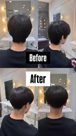 【雰囲気変えたい方】攻めすぎない刈り上げメンズカット💇🏽/襟足あり不可/カットモデル