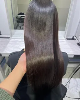 🍃縮毛矯正（リタッチのみ）＋トリートメント🍃