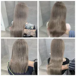 🌟髪質改善ストレート+Tokioトリートメント🌟ブリーチ毛でも理想のストレート艶髪に