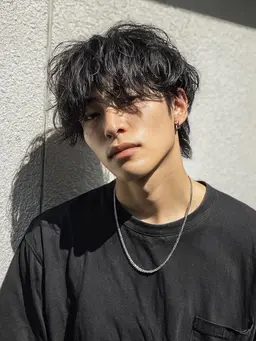 【minimo限定価格】メンズカット+シャドウパーマ