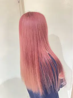 Wカラー(ブリーチなし)＋トリートメント