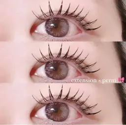 【4月17日まで限定価格】エクパ🎀エクステ60本×パーマ