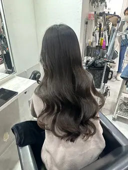 髪質改善treatment+韓国風ツヤ巻き