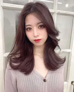 【人気no1👑】ワンカラー+高保湿トリートメント+巻き下ろし【韓国/レイヤー/カラー】