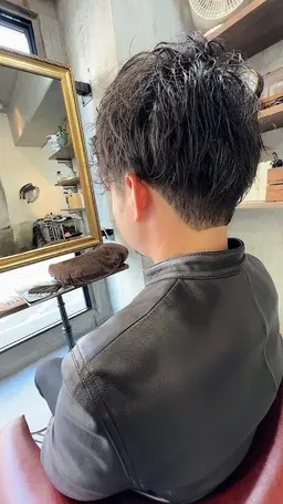 men'sカット➕パーマ