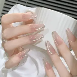 【チップ長さだし】ワンホンネイル☆マグネットフレンチ￥12,980→￥9,980