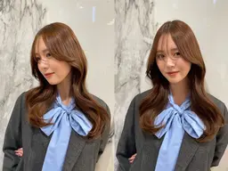 似合わせカット➕チョコレートカラー(ケア剤付き)➕トリートメント➕ヘアセット🍫👼🏻🤍