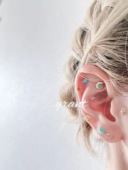 耳ツボジュエリー10個¥2500