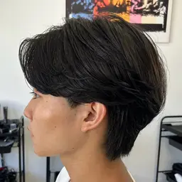 【2回目以降の方はこちら💫】💈普段のアイロンを楽にしたい方💈骨格矯正カット＋縮毛矯正ストレート＋トリートメント