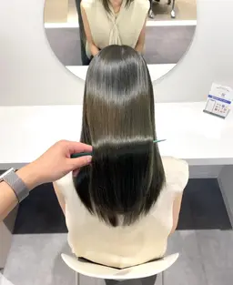 【3ヶ月以内のご来店】💡髪質改善✨絹髪質感トリートメント(旧水素トリートメント)+カット+カラー💫¥1000 OFF
