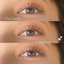 前回オフされた方限定【フラットラッシュ】60本お付け足し