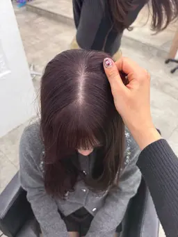 ワンカラー🫶🏻‎💗➕ベーシックトリートメント💗頭皮クレンジングmarbb付き♡