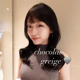 🫧前髪cut × 艶color × premiere treatme🫧アイロン仕上げ付き