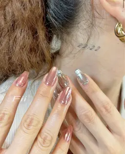 ミラーネイル【オフ込✨】2色まで🆗