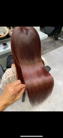 ブリーチ無しダブルカラー