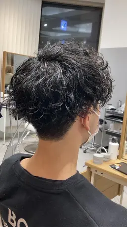 【平日限定】カット+波巻きパーマ