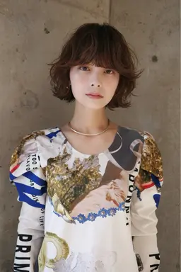 ボブカットorミディアムカット＋ケアパーマ＋トリートメントつき