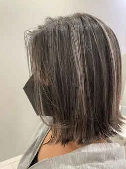 3Dハイライト+カット+システムトリートメント【今年大人気ハイライトカラー筋感バッチリ!!大人カラーに挑戦クーポン】