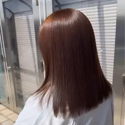 👑最強透明感👑ブリーチ無し🈚️ダブルカラー＋最高峰髪質改善トリートメント