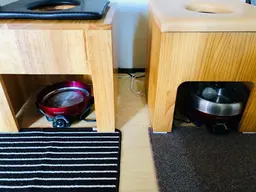 お2人同時によもぎ蒸し❗️