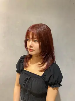 ブリーチなしダブルカラー❤️