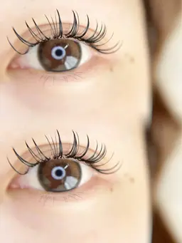 【最新技術🪽🫧ぱっちり見せたい方🪽🫧】LEDフラット100本×パーマ