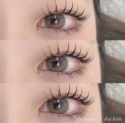 【J.C.Dカール/8~14mmから選択◎】フラットラッシュ160本までつけ放題🥨