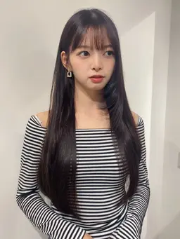 カット✂︎＋縮毛矯正✨梅雨時期必須メニュー/ドライブロープラス料金なし