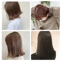 透明感カラー＋ケアトリートメント