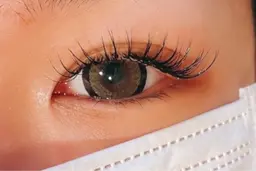 LEDフラットラッシュ高持続エクステ120本以上つけ放題J/C/D/LC/LDカールお選び頂けます。　※ご新規様オフ込み