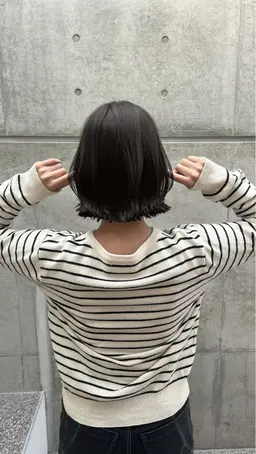 🩷自然にハネる大人可愛い外ハネボブ🩷撮影モデル