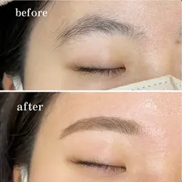 眉毛スタイリングwax《毛抜き、眉カット、毛量調整、シェービング、メイク込み》