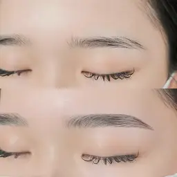 【 眉癖改善⭐️眉毛パーマ 】美眉アイブロウWAX+ハリウッドブロウリフト+メイク仕上げ