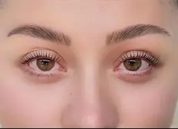 モデル 口コミ不可 眉ハリウッドブロウリフト +眉wax¥4000