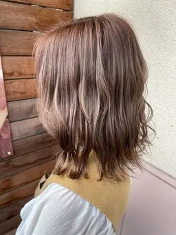 潤艶カラー+卵殻膜トリートメント✨