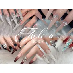 【オフなし】持ち込みデザイン/長さだし✨高持続最新スカルプやり放題💕 /有料パーツOK /延長15分980円