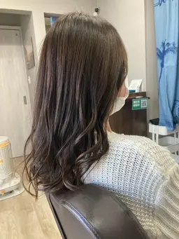 ワンカラーのみ 、シャンプーブロー込