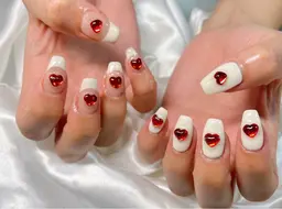 🎀🫧シンプルコース🫧🎀《オフィスネイル・チークネイル・ワンホンネイル・など》