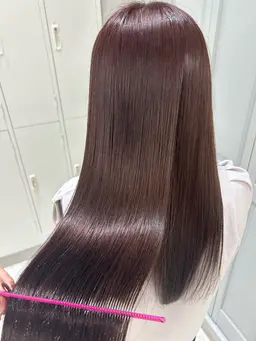 【当日限定】🩵ちゅるんと艶カラー+超音波3Stepトリートメント💫